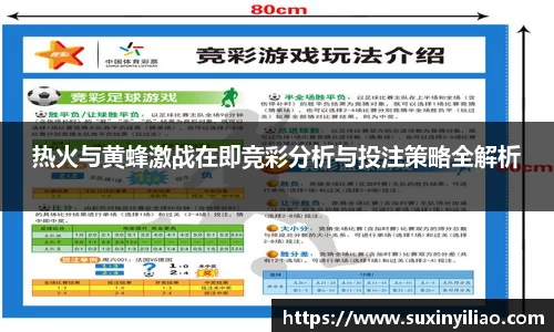 热火与黄蜂激战在即竞彩分析与投注策略全解析